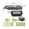 14-in-1 Multi-Function Vegetable Chopper - Professional Kitchen Slicer & Dicer Set
