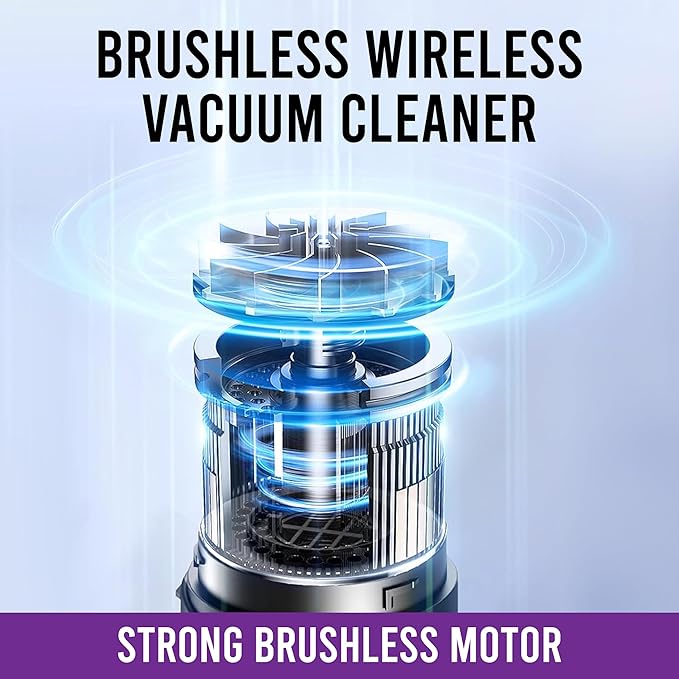 Electric Cordless Air Duster & Car Vacuum Cleaner 19000PA, 120W.